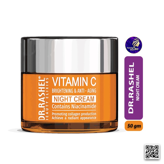 Dr. Rashel Vitamin C Brightening & Anti-Aging Night Cream.